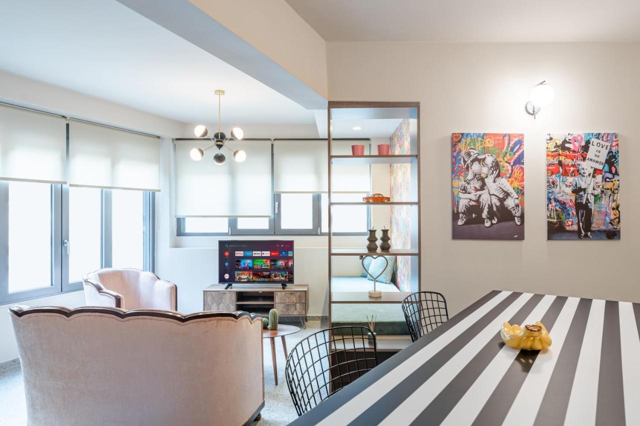 Ferienwohnung Pop Art Homm In Groovy Koukaki Athen Exterior foto
